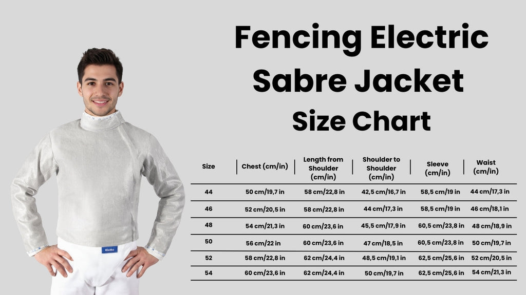 Fencing Electric Sabre Man – Training & Competition