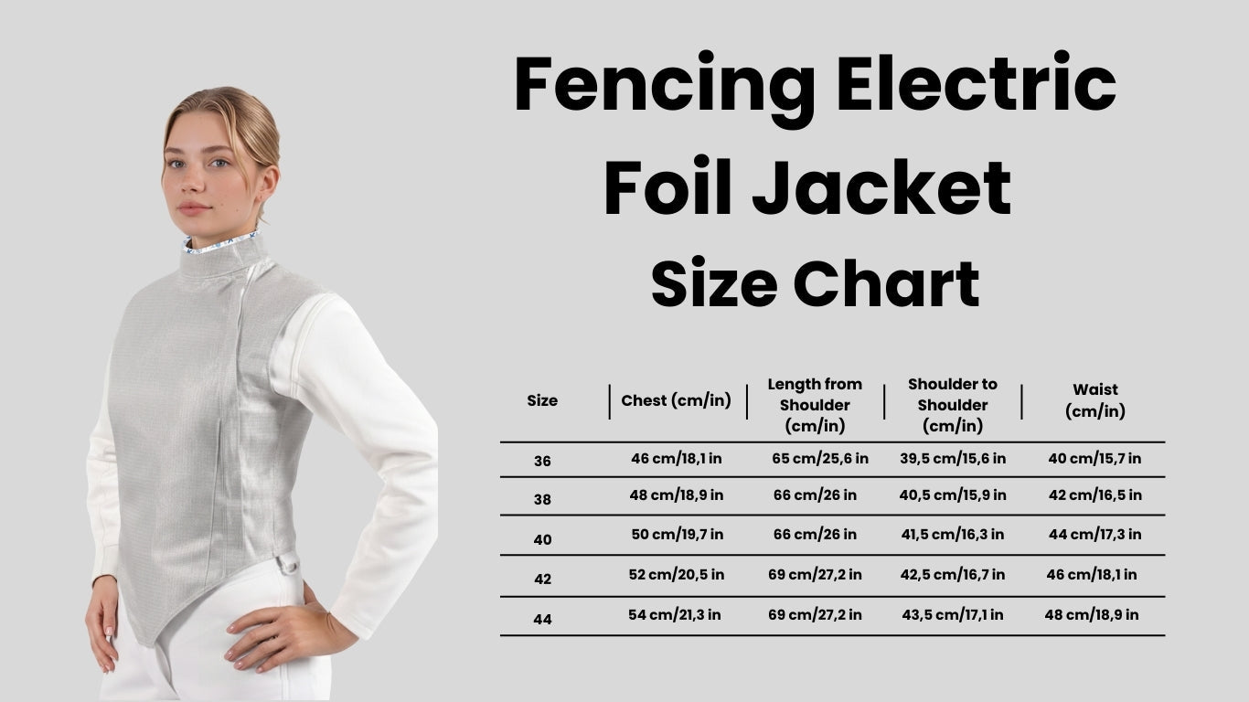 Fencing Electric Foil Woman Jacket – Training & Competition