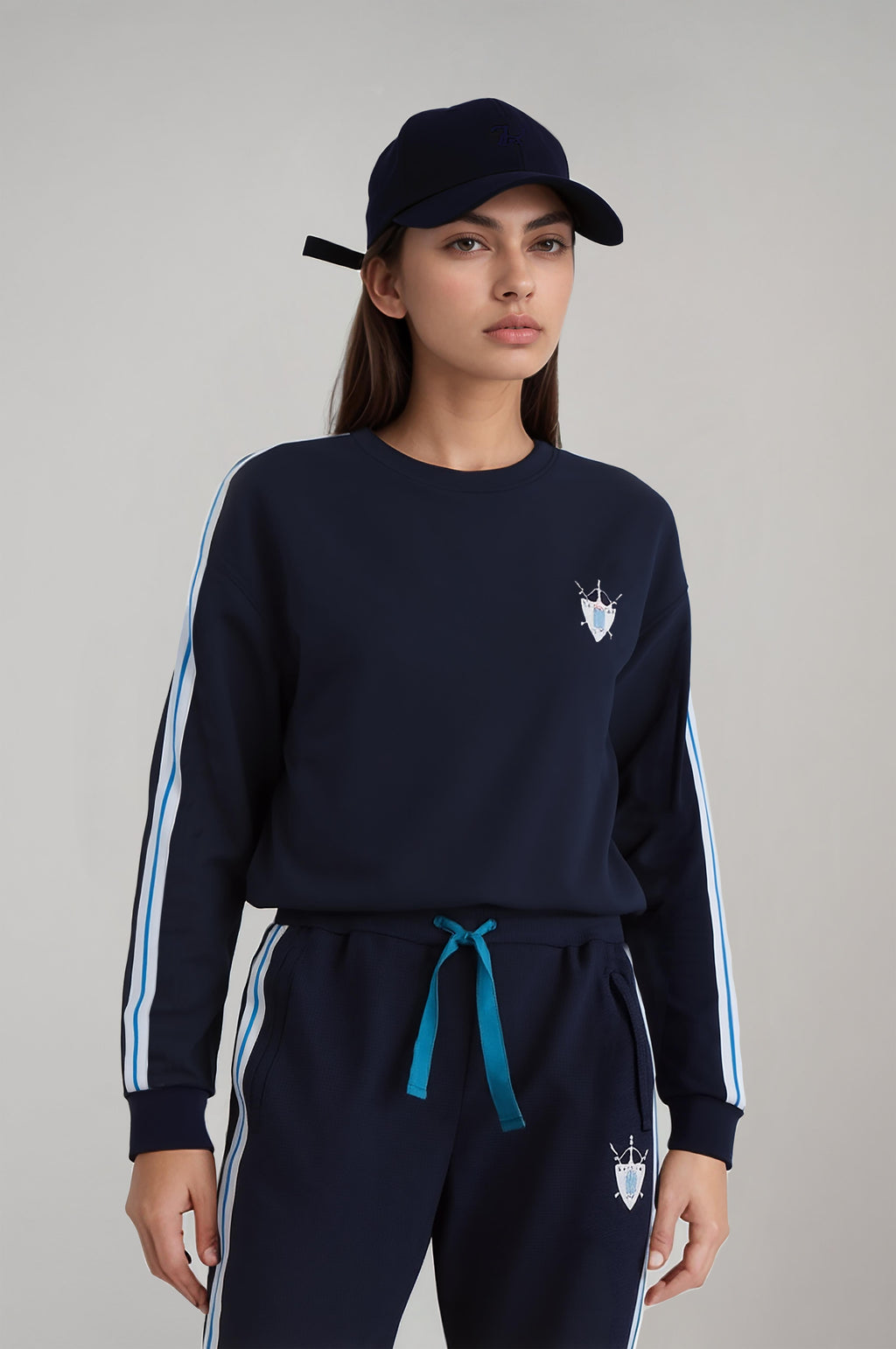 Balestra Navy Blue Fencing Sweatshirt