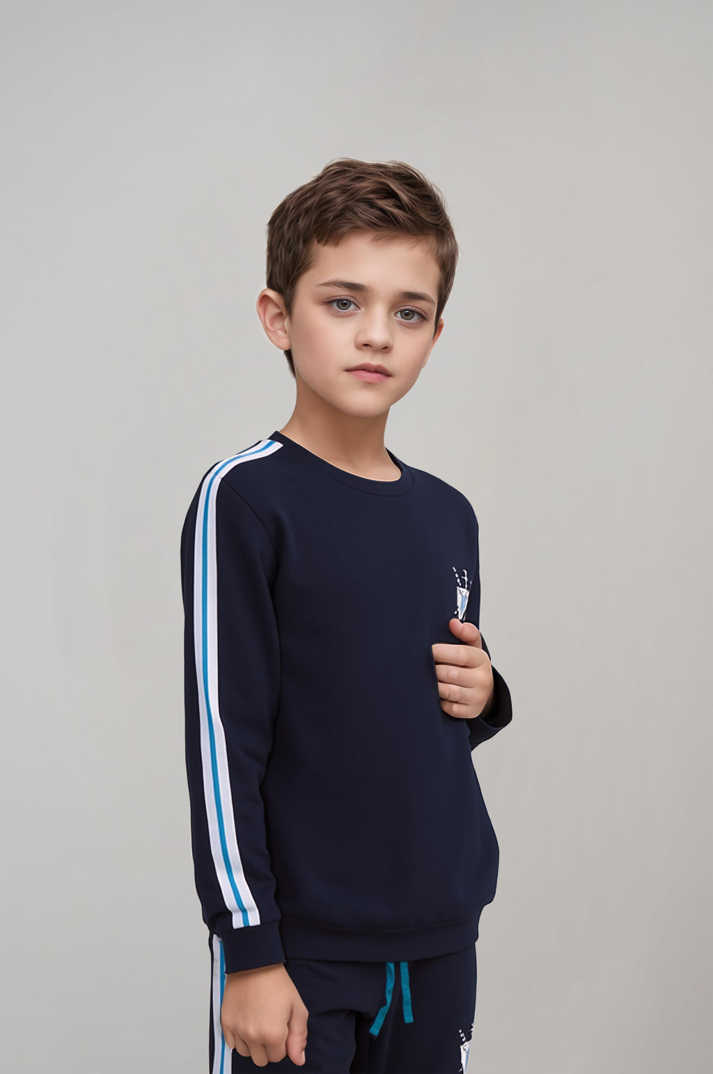 Balestra Navy Blue Fencing Sweatshirt