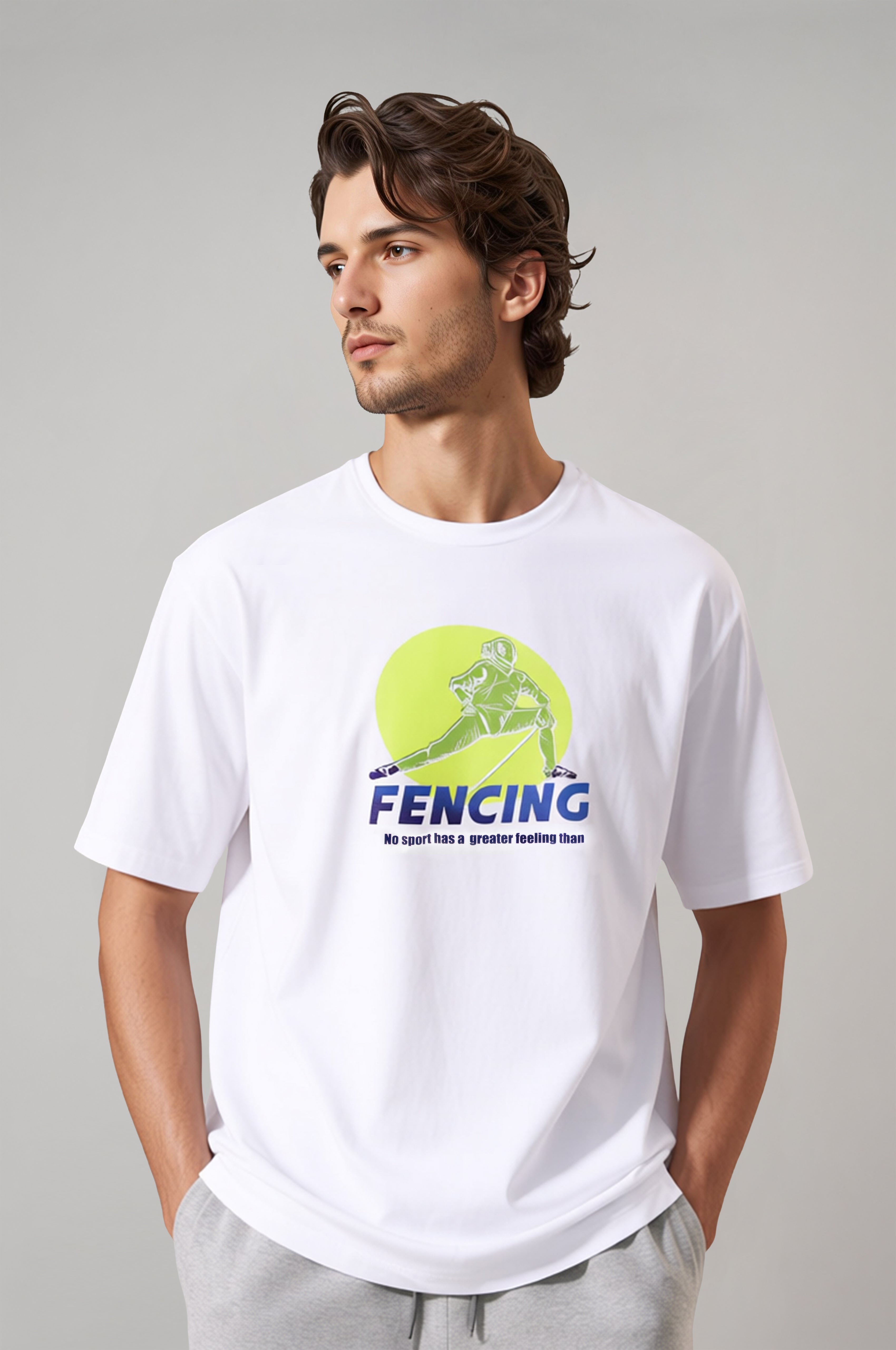 Men’s Fencing Graphic T-Shirt