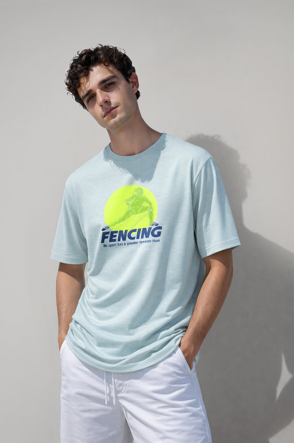 Men’s Fencing Graphic T-Shirt