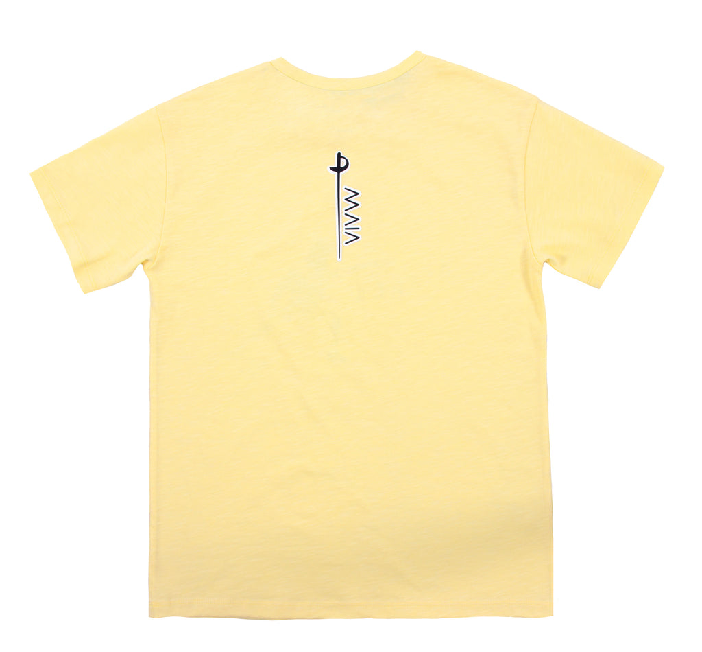 Boys’ Yellow Fencing Print T-Shirt