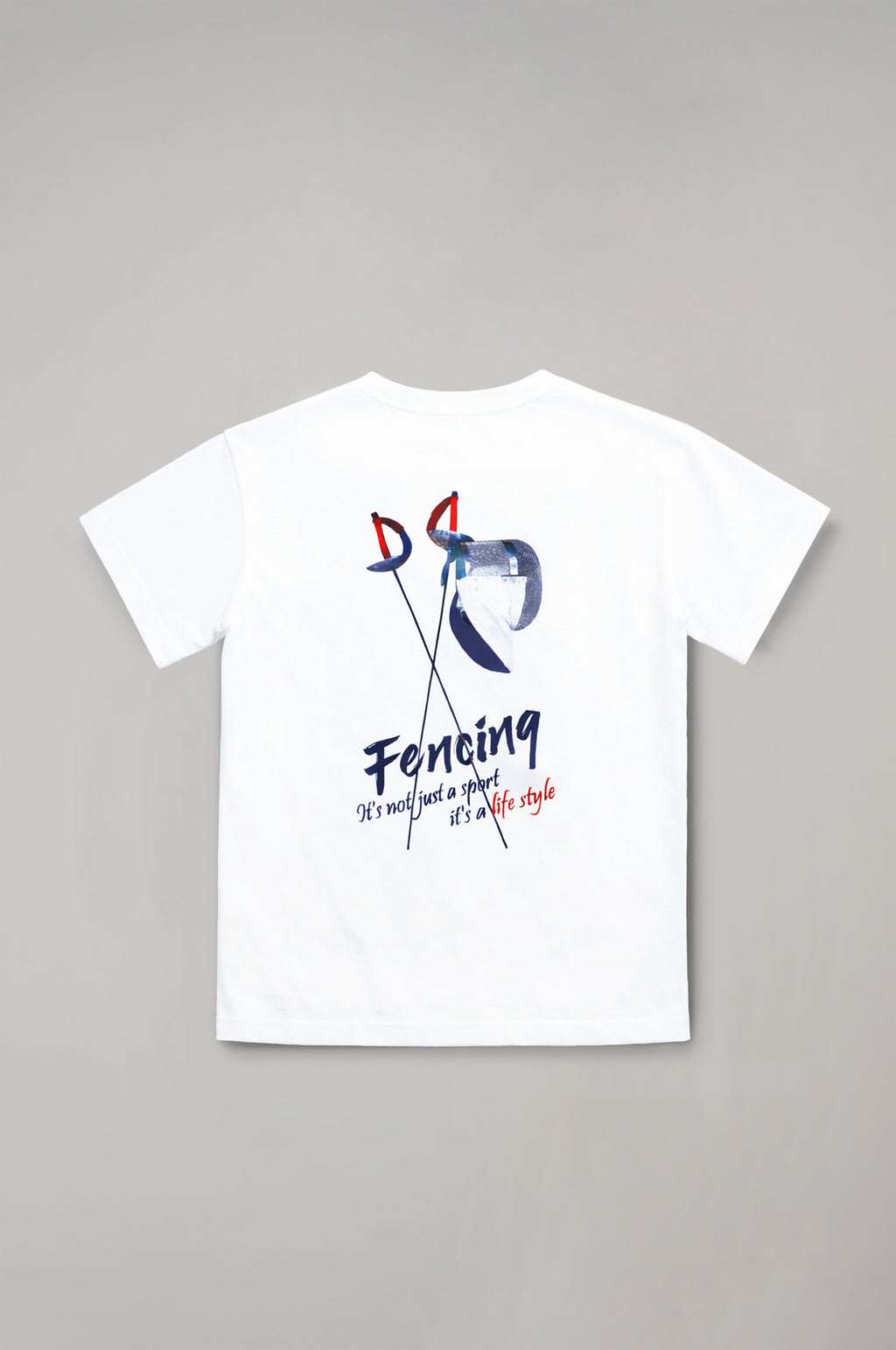 Boy's Fencing Back Printed T-Shirt