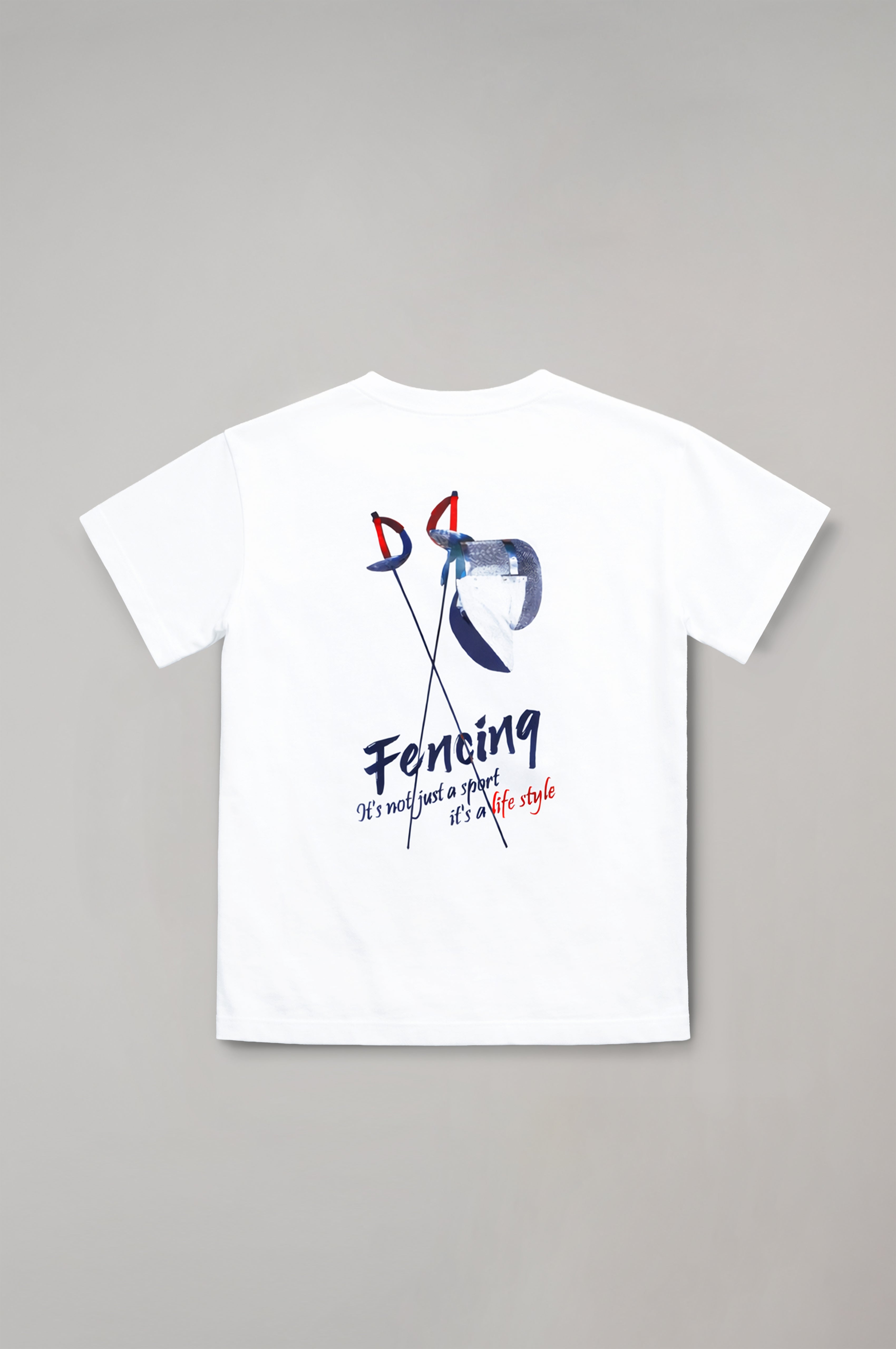 Boy's Fencing Back Printed T-Shirt