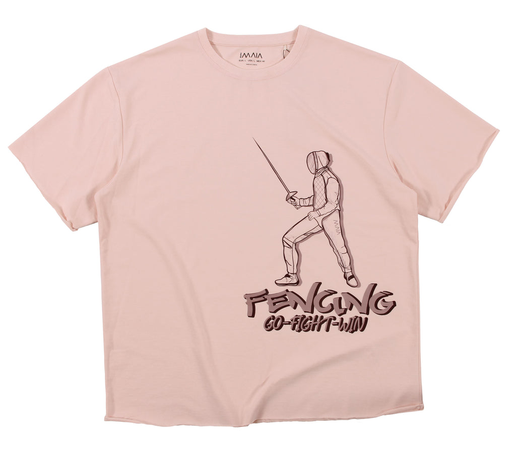 Men's Oversize Fencing T-shirt