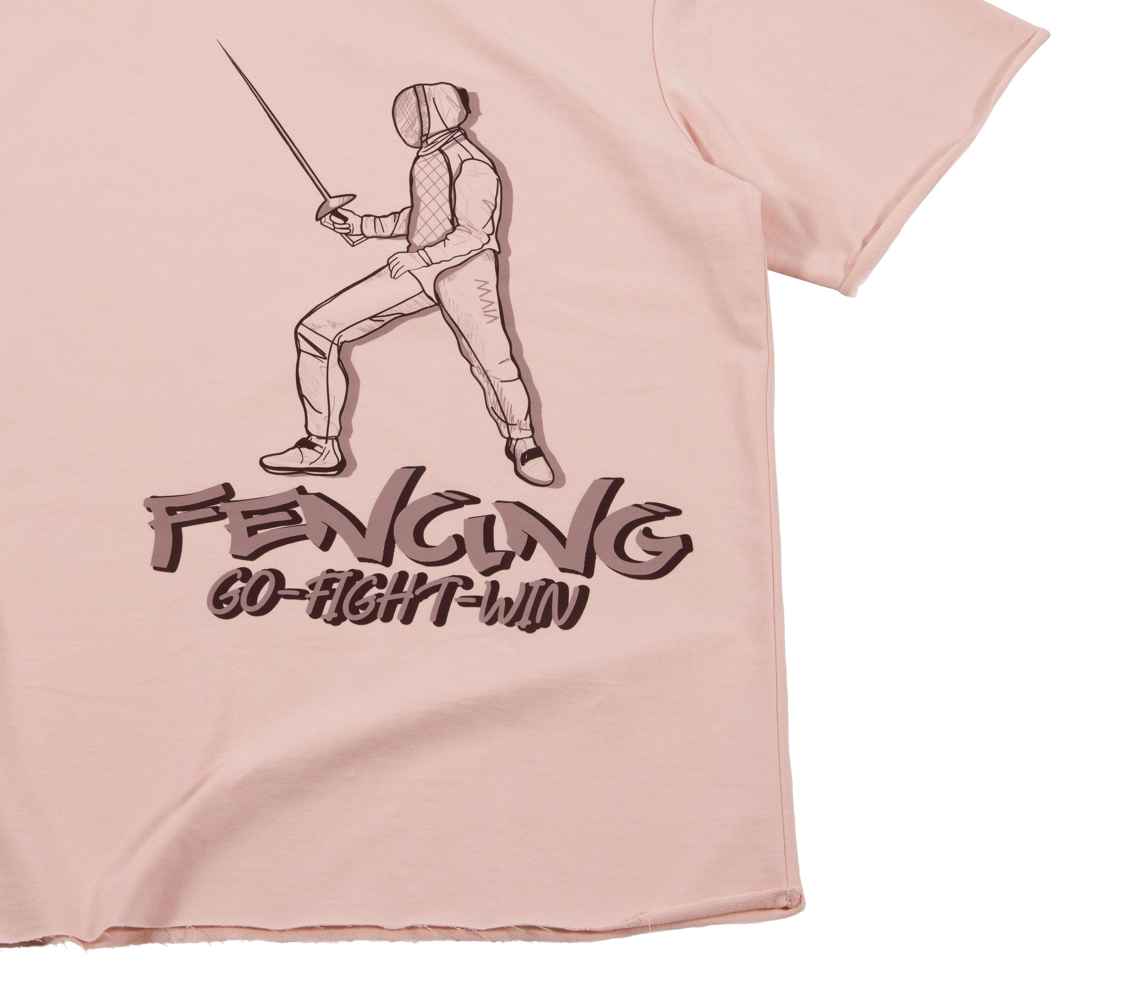 Men's Oversize Fencing T-shirt