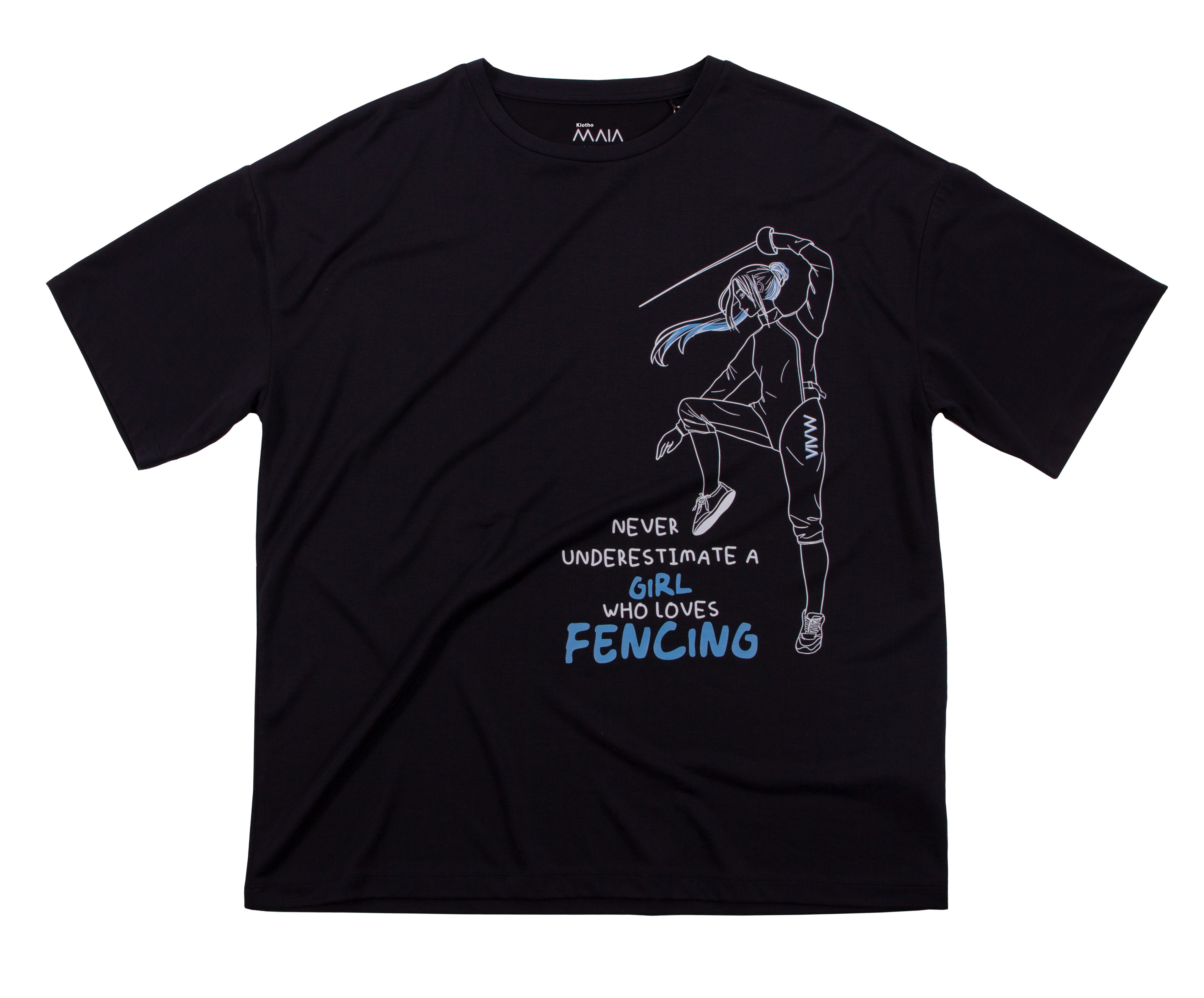 Women’s Relaxed Fit Fencing T-Shirt – Lightweight Modal Fabric