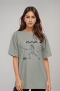 Women’s Relaxed Fit Fencing T-Shirt – Lightweight Modal Fabric