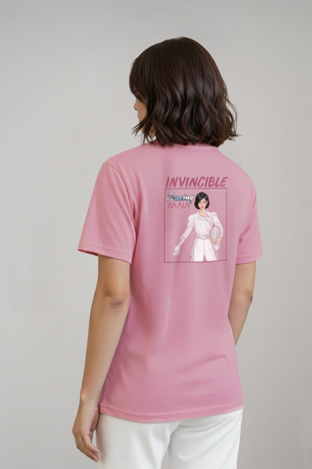Women's En Garde Invincible Fencing Graphic T-Shirt