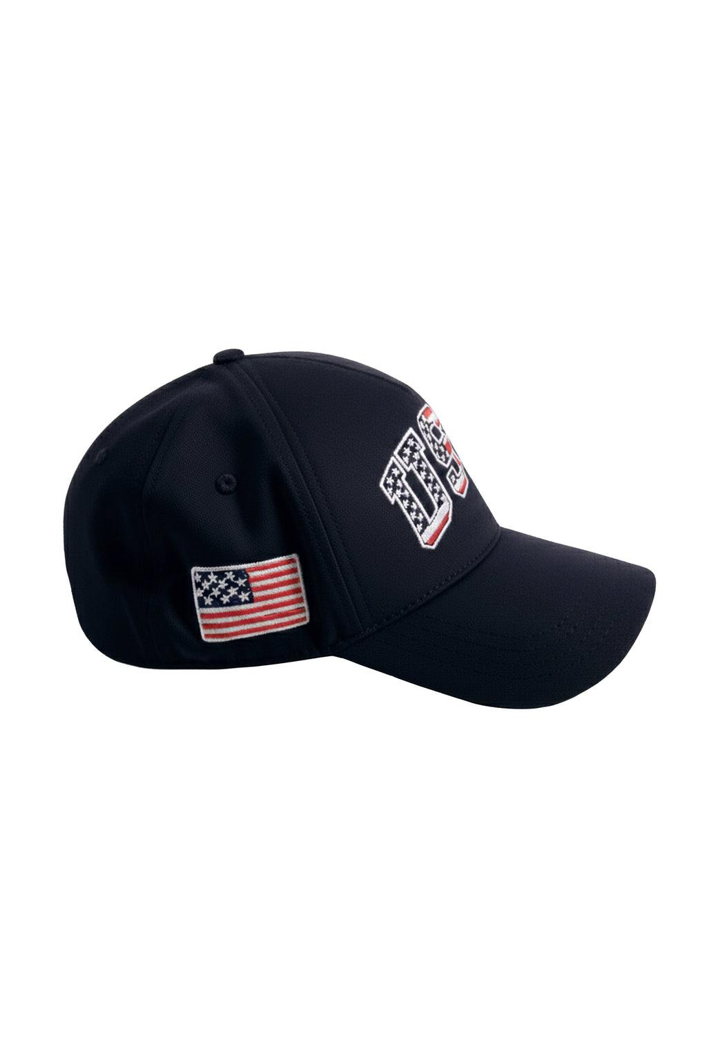 Fencing American Flag Flat Cap – Classic Adjustable Navy Blue Cap for Men and Women