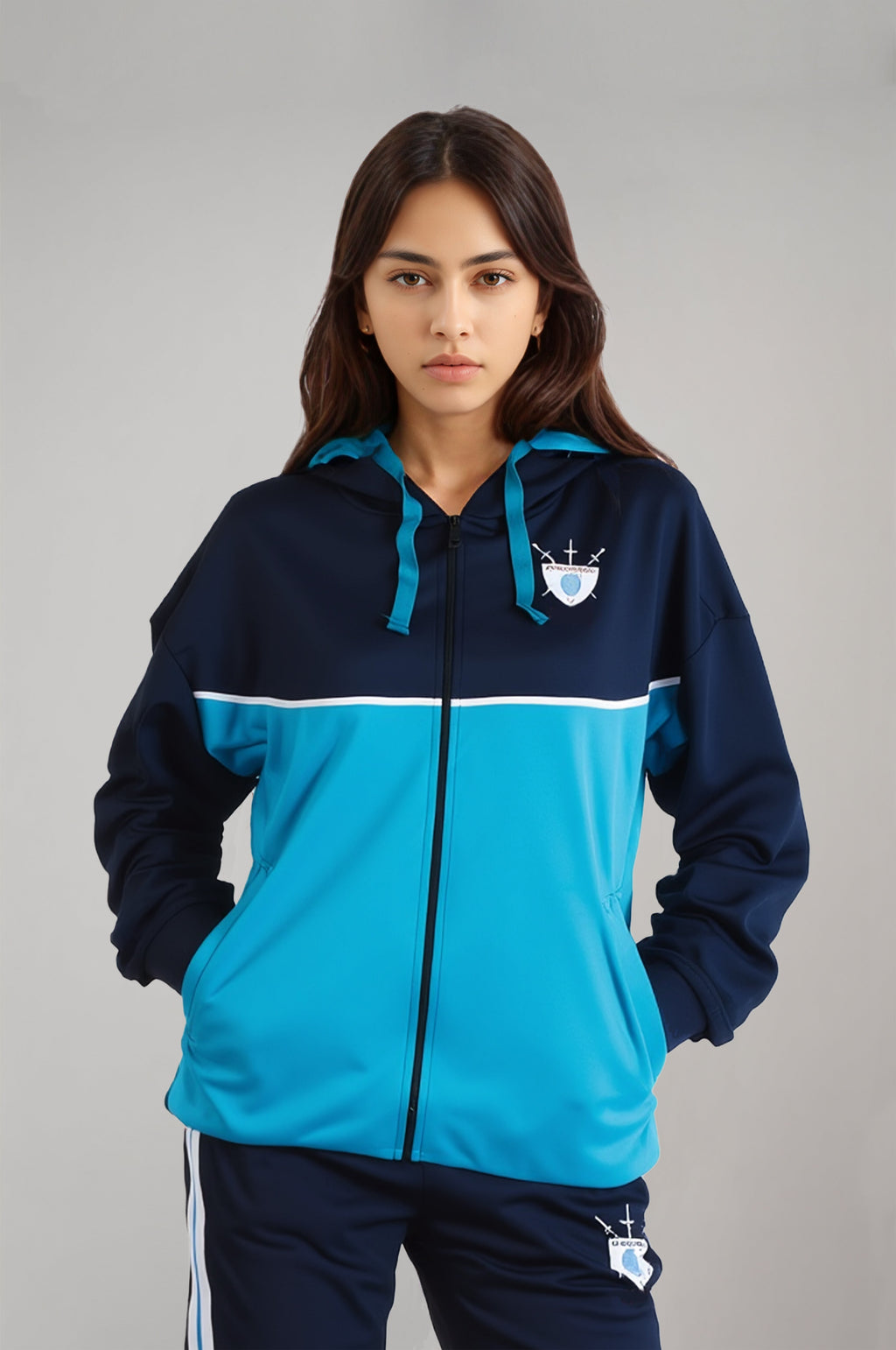 Balestra Fencing Full-Zip Sweatshirt & Jogger Tracksuit Set