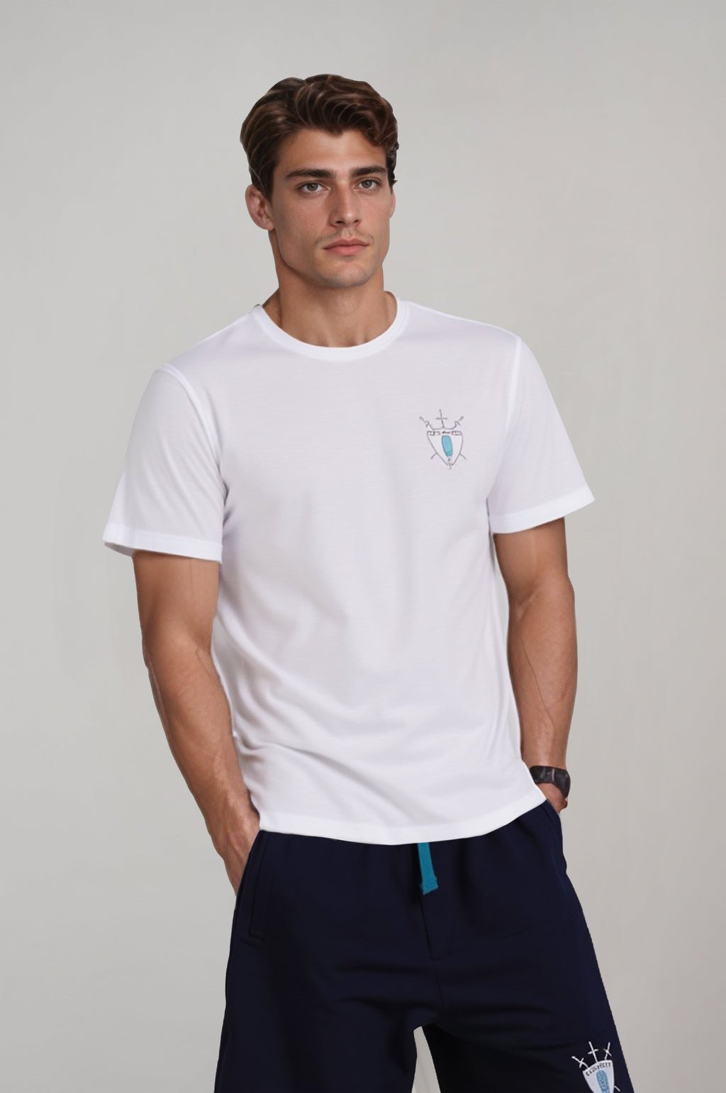 Balestra White Fencing Printed T-Shirt